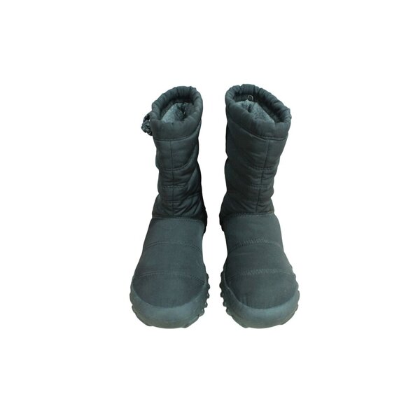 Bogs Women's Black Nylon Waterproof Insulated Cushioned Puffy Mid Boots Size 7 - Picture 5 of 9